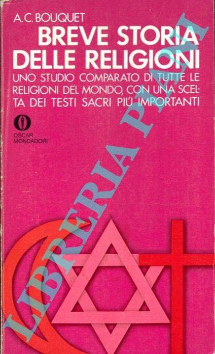 Breve storia delle religioni - Alan C. Bouquet - copertina