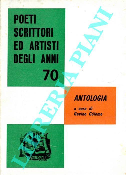 Poeti scrittori ed artisti degli anni '70 (antologia) - Gavino Colomo - copertina