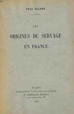 Les origines du servage en France