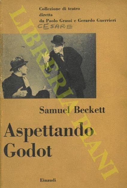 Aspettando Godot - Samuel Beckett - copertina