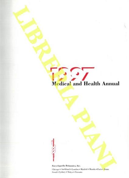 Medical and healt annual 1997 - copertina