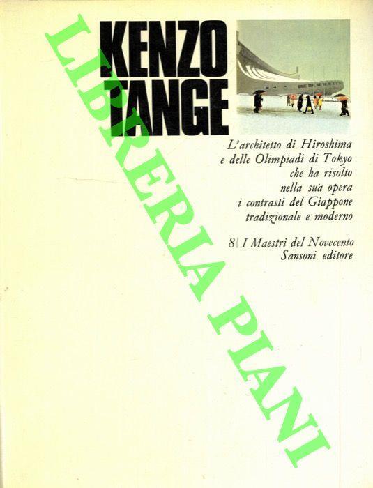 Kenzo Tange - Paolo Riani - copertina