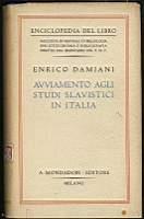 Avviamento agli studi slavistici in Italia - Enrico Damiani - copertina