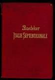 Italie Septentrionale - Karl Baedeker - copertina