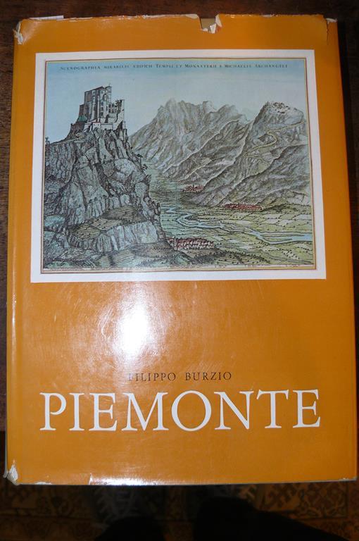 Piemonte. Introduzione di Marziano Bernardi. 24 tavole di Marcello Boglione - Filippo Burzio - copertina