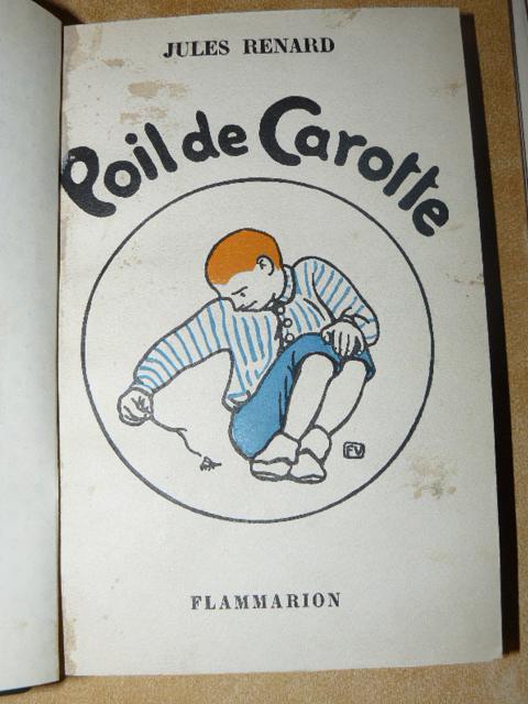Poil de carotte. illustrations de F. Vallotton - Jules Renard - copertina