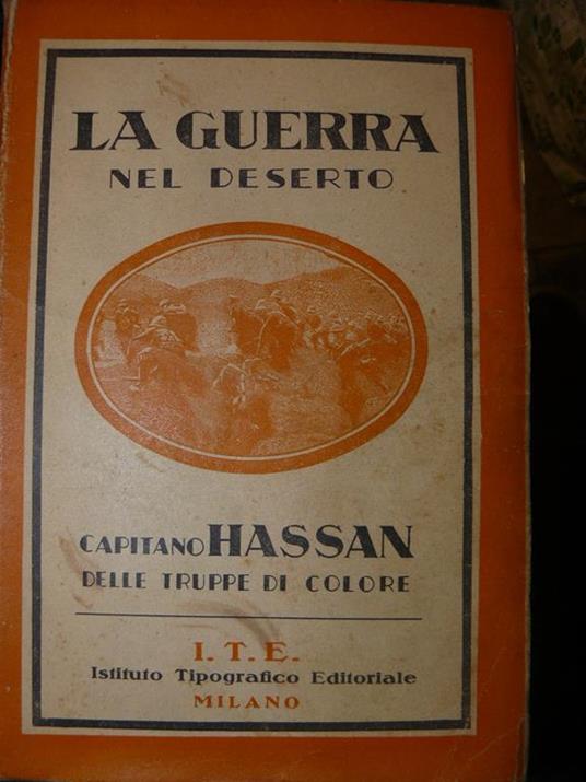 La guerra nel deserto. Hassan - copertina