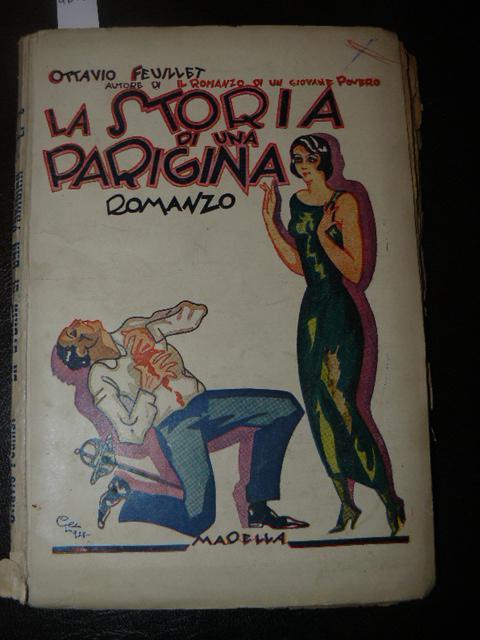 La storia di un Parigina - Octave Feuillet - copertina