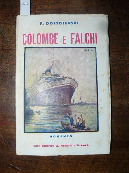 Colombe e falchi - Fëdor Dostoevskij - copertina