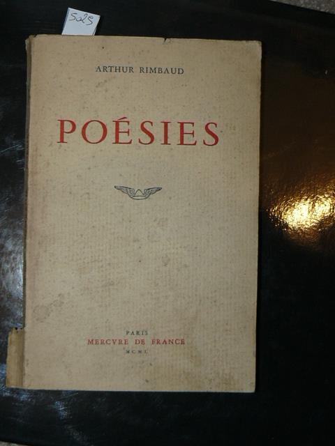 Poesies - Arthur Rimbaud - copertina
