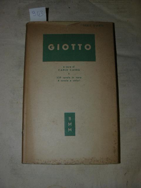 Giotto - Carlo Carrà - copertina