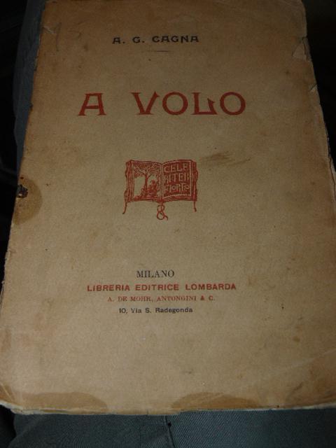 A volo - Achille Giovanni Cagna - copertina