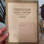 In memoria del Generale Guido Coffaro comandante delle truppe in Tripolitania