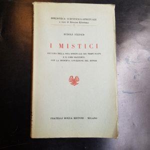 I mistici all'alba della vita spirituale dei tempi nuovi e il loro rapporto con la moderna concezione del mondo. Seconda edizione - Rudolf Steiner - copertina