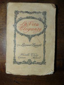 La vita elegante - Luciano Zuccoli - copertina