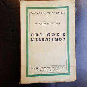 Che cos'è l'ebraismo? - Ludvig Thieben - copertina