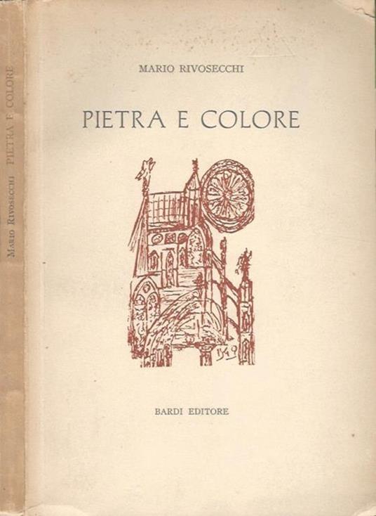 Pietra e colore - Mario Rivosecchi - copertina