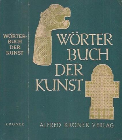 Wörterbuch der Kunst - copertina