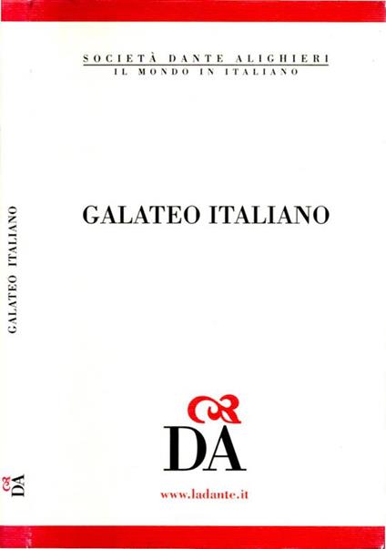 Galateo Italiano - Alessandro Masi - copertina