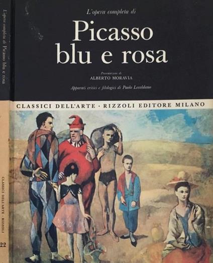 L' opera completa di Picasso blu e rosa - copertina