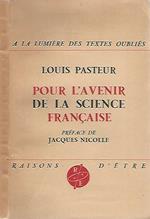 Pour l'avenir de la Science Française