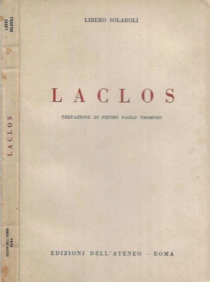 Laclos - Libero Solaroli - copertina