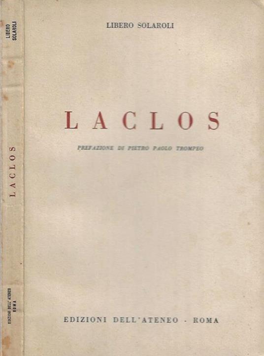 Laclos - Libero Solaroli - copertina