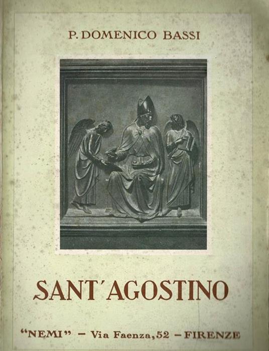 Sant'Agostino - Domenico Bassi - copertina