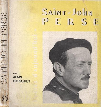 Saint John Perse - Alain Bosquet - copertina