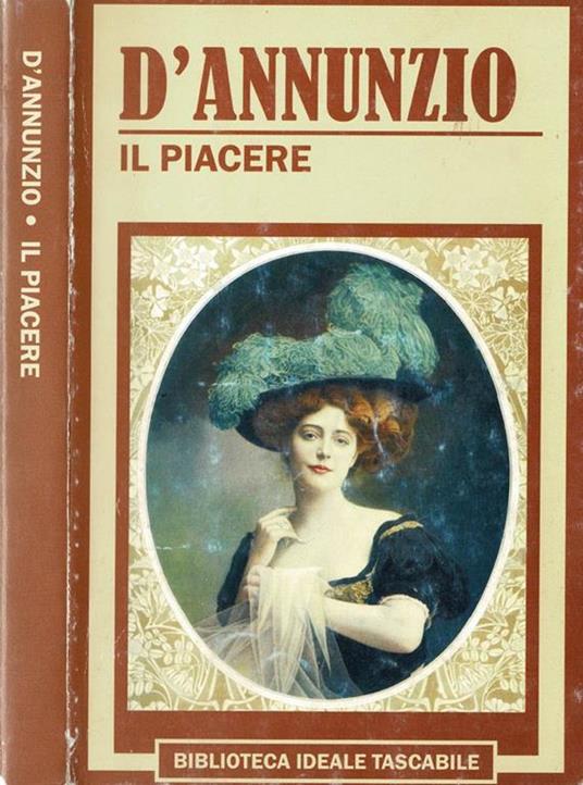 Il piacere - Gabriele D'Annunzio - copertina