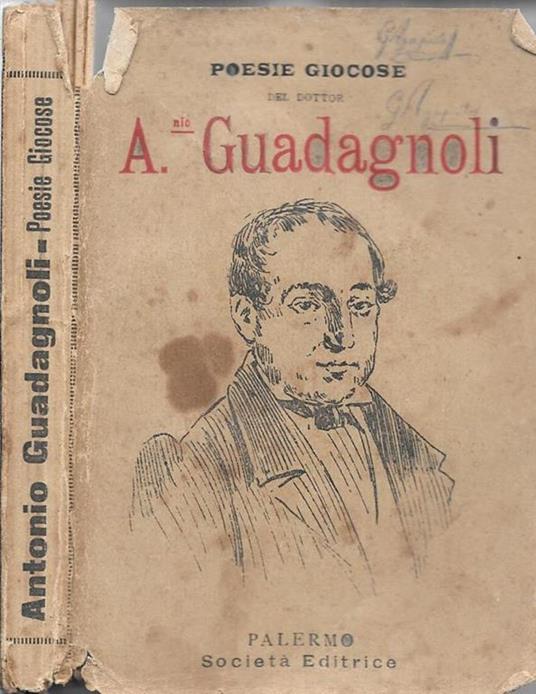 Poesie giocose - Antonio Guadagnoli - copertina