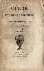 Opere Istoriche e Politiche