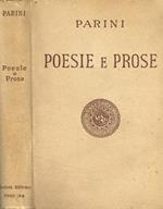 Poesie e prose