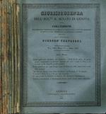 Giurisprudenza dell'Ecc.mo R.Senato di Genova ossia collezione delle sentenze pronunciate dal R.Senato di Genova. Vol.VIII fasc.I, III, V, VI, VII, VIII, IX, X anno 1845 serie terza