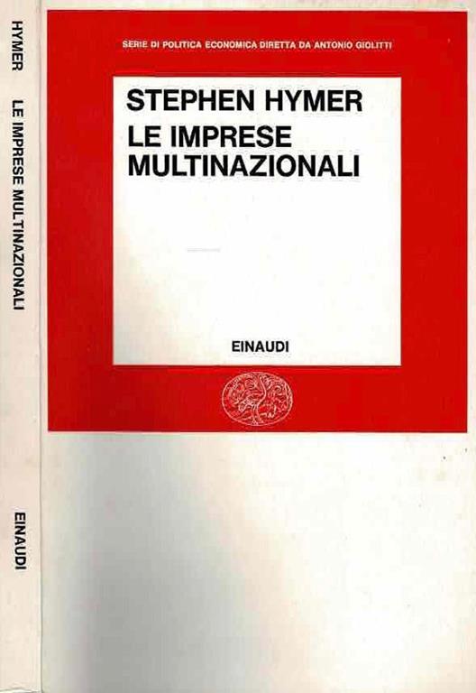 Le imprese multinazionali - Stephen Hymer - copertina