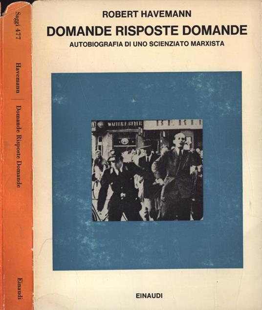 Domande risposte domande - Robert Havemann - copertina