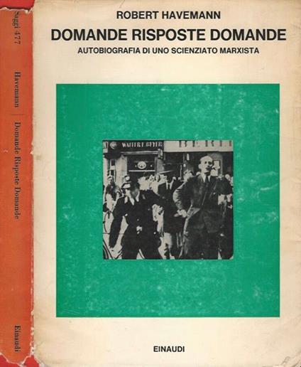 Domande risposte domande - Robert Havemann - copertina