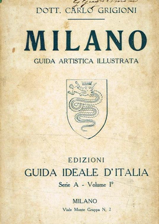 Milano - Carlo Grigioni - copertina
