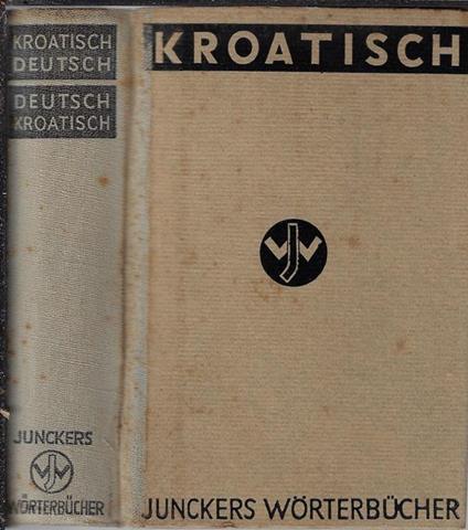 Kroatisch-Deutsch und deutsch-kroatisch - copertina