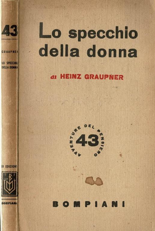 Lo specchio della donna - Heinz Graupner - Libro Usato - Bompiani -  Avventure del Pensiero | IBS