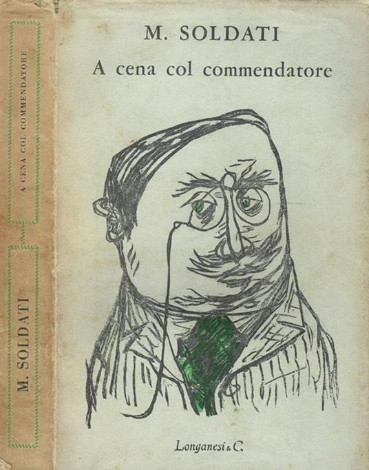 A cena col commendatore - Mario Soldati - copertina