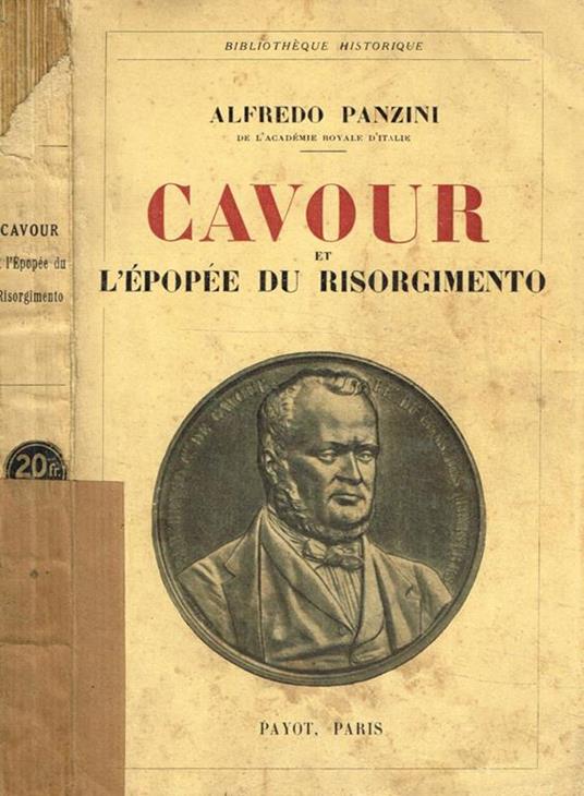 Cavour et l'épopée du Risorgimento - Alfredo Panzini - copertina