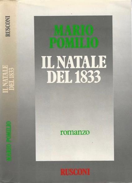 Il Natale del 1833 - Mario Pomilio - copertina