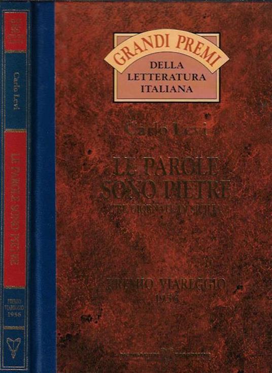 Le parole sono pietre - Carlo Levi - copertina