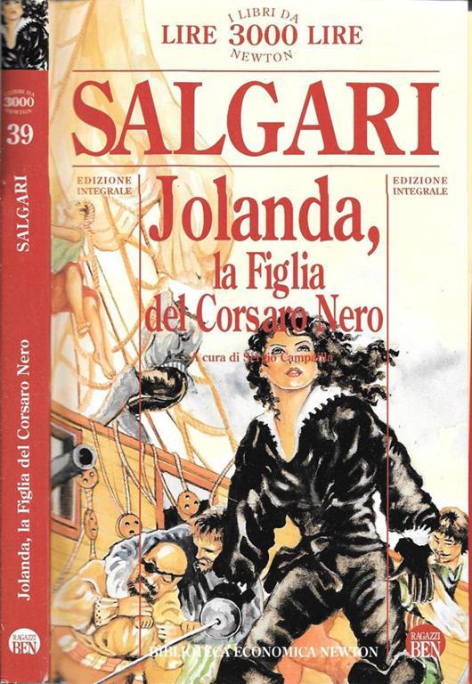 Jolanda, la figlia del Corsaro Nero - Emilio Salgari - copertina