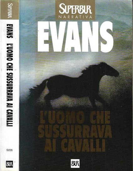 L' uomo che sussurrava ai cavalli - Nicholas Evans - copertina