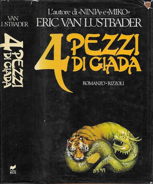 Quattro pezzi di giada - Eric Van Lustbader - copertina