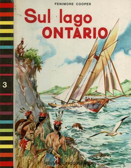 Sul lago Ontario - J. Fenimore Cooper - copertina