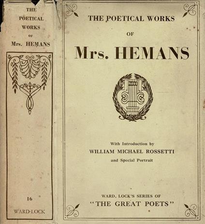 The poetical works of Mrs. Hemans - Felicia Hemans - copertina