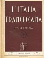 L' Italia francescana. Rivista di cultura, nuova serie, anno 37, n.2, 5, 6, 1962